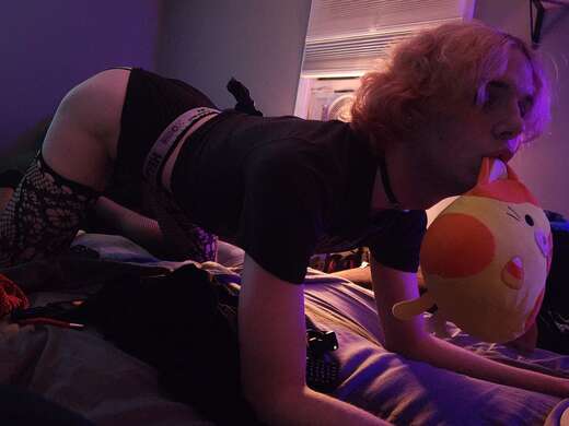 Androgynous Catboy available for fun :3 - Alternate Photo