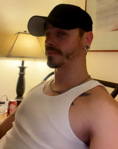 Confident inked-up bi dude. - Alternate Photo