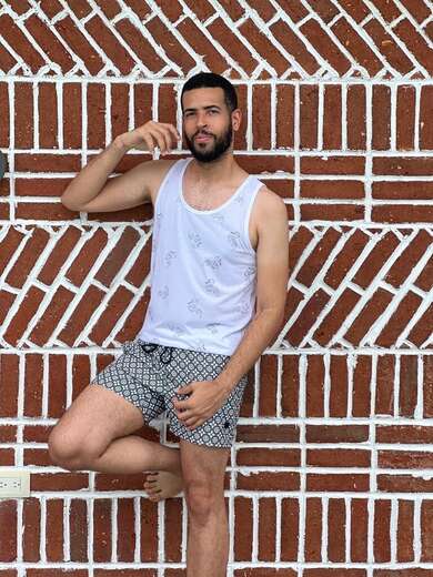 Hairy, barber, taller, smile, handsome - Alternate Photo