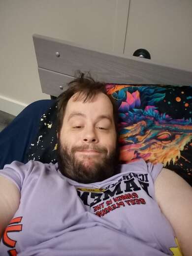 Have a best time with a teddy bear - Alternate Photo