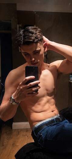 Athletic goodlooking Student. - Alternate Photo