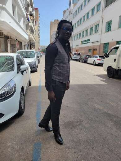Black african with long lock and fun to be - Straight Male Escort in Adelaide - Main Photo