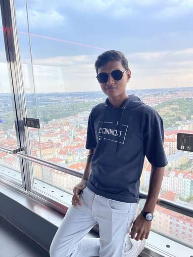 Young boy 19 years old with charm looking. - Alternate Photo