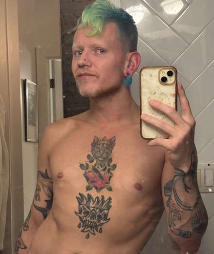 Alternative Tattooed Boy - Alternate Photo