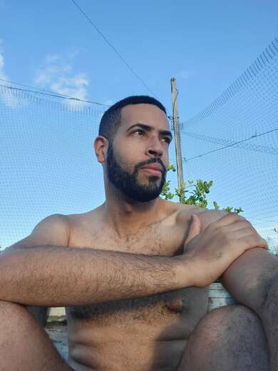 Hairy, barber, taller, smile, handsome - Alternate Photo