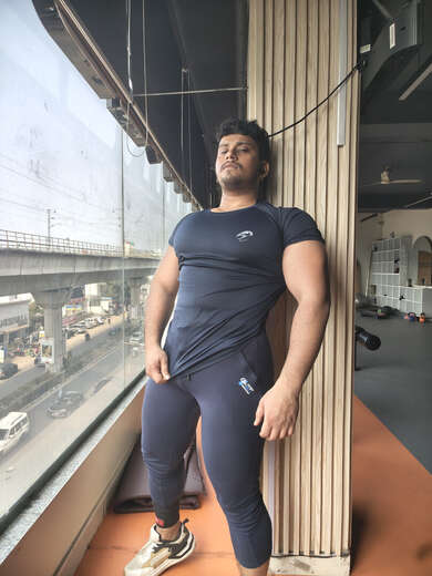Indian muscular desi pahalwan - Alternate Photo