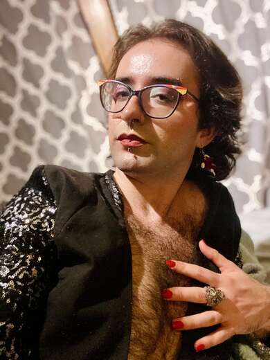 Hairy Trans Guy Companion - Alternate Photo