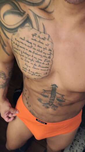 Sexy tattoos latin boy - Alternate Photo