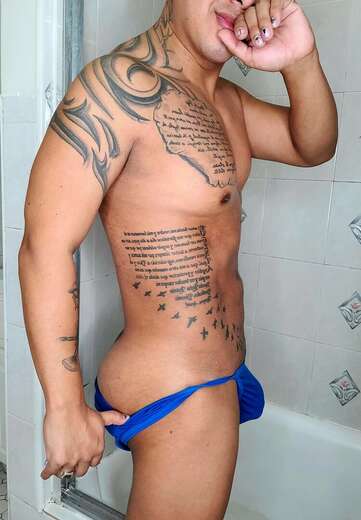 Sexy tattoos latin boy - Alternate Photo