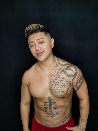 Sexy tattoos latin boy - Alternate Photo