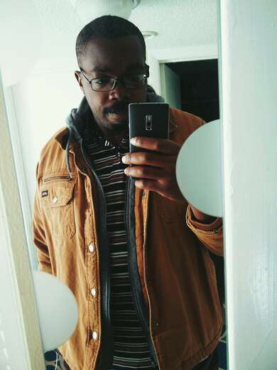 Big African guy - Alternate Photo