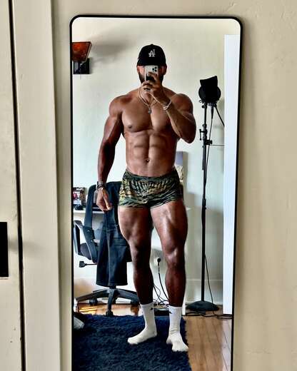 Masculine, Chill, Muscle Jock - Alternate Photo