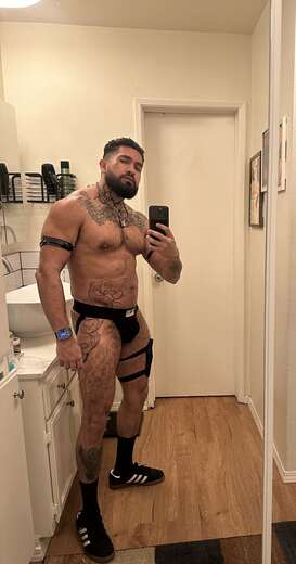 Tattooed Muscle Latino Jock - Gay Male Escort in Los Angeles - Main Photo