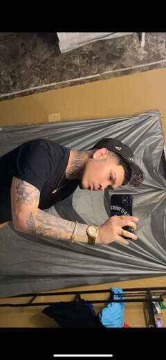 Fine tatted tall Latino - Alternate Photo