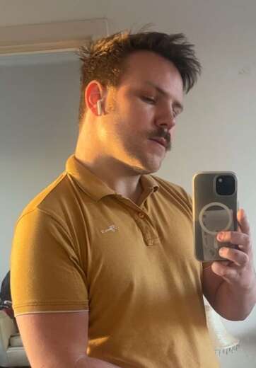 Moustached Fit Friendly Man - Gay Male Escort in Melbourne - Main Photo