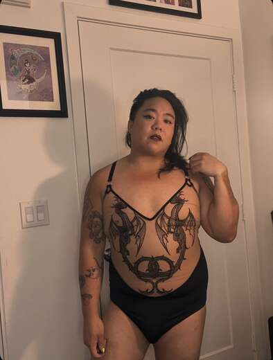 Dorky alt intersex/androgynous FTM - Alternate Photo