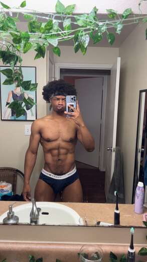 Respectful black young jock - Alternate Photo