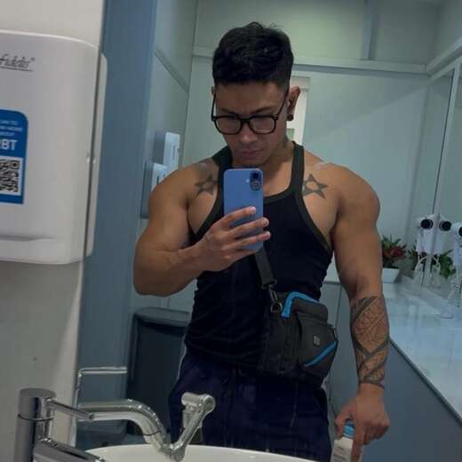 Rugged, inked, and irresistibly confident. - Bi Male Escort in Singapore - Main Photo