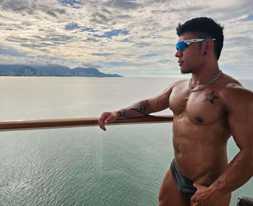 Rugged, inked, and irresistibly confident. - Alternate Photo