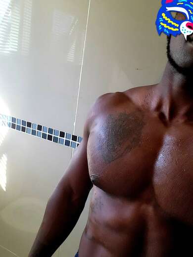 Young muscular black man - Straight Male Escort in South Africa - Main Photo
