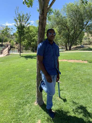 Medium built African American. - Alternate Photo